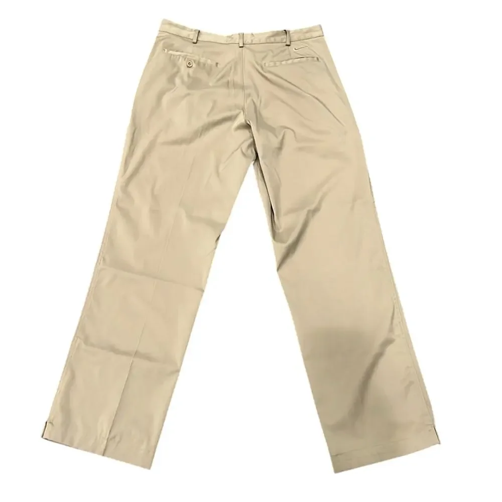 Nike Golf Men's Dri-FIT Flat Front Golf Pant Khaki Size 32x32/M